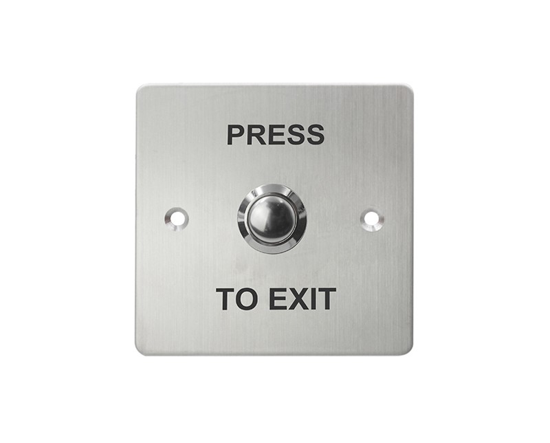 Stainless Steel Exit Button