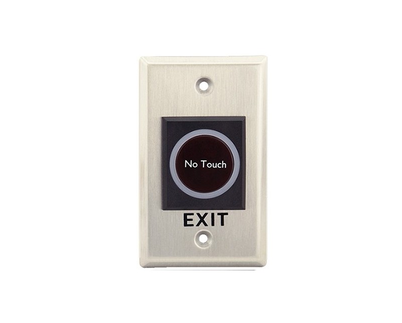 Wave-To-Open Sensor Exit Button
