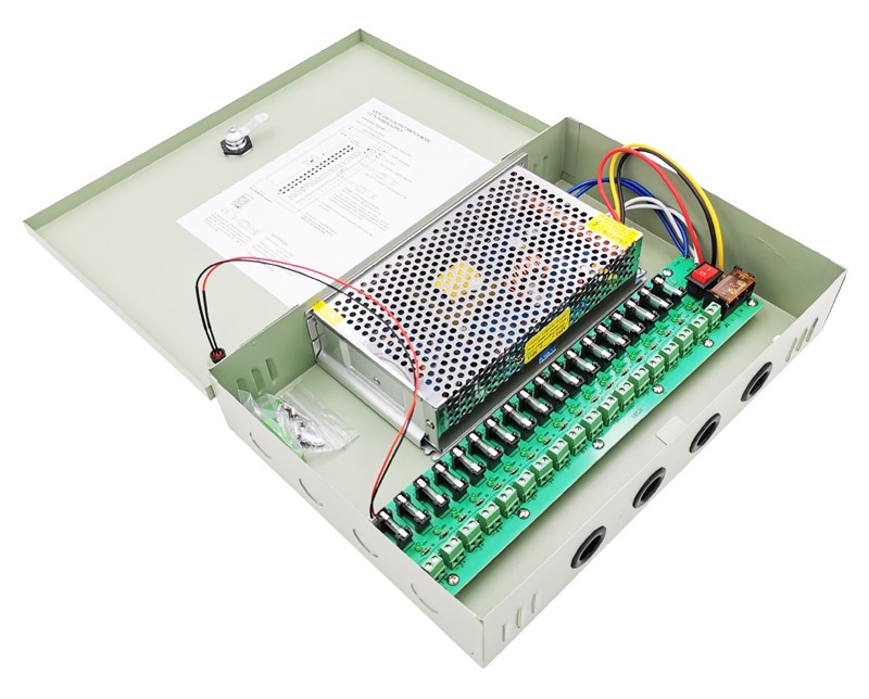 Multi-outputs Box-Type CCTV Power Supply