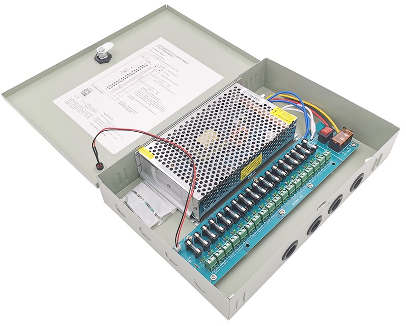 CCTV Power Supply: ZDCP-1220-18