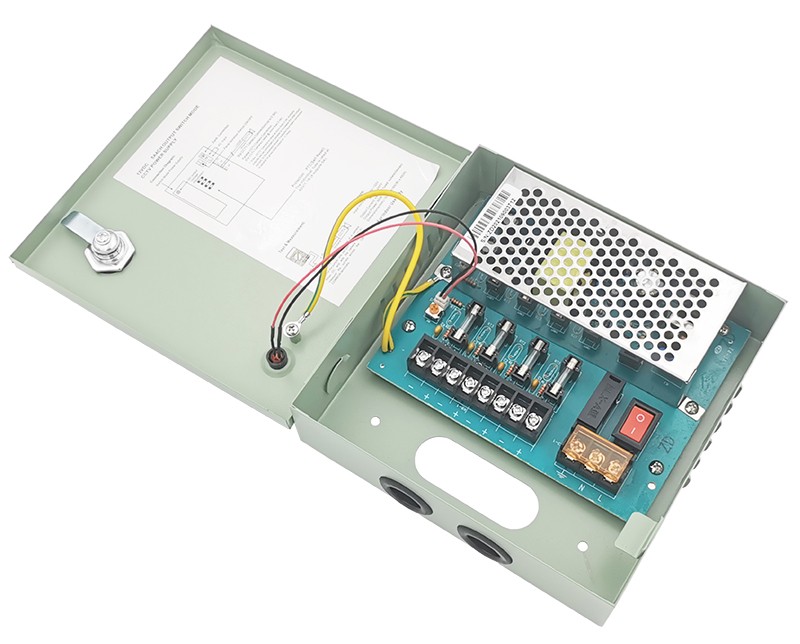 Multi-outputs Box-Type CCTV Power Supply