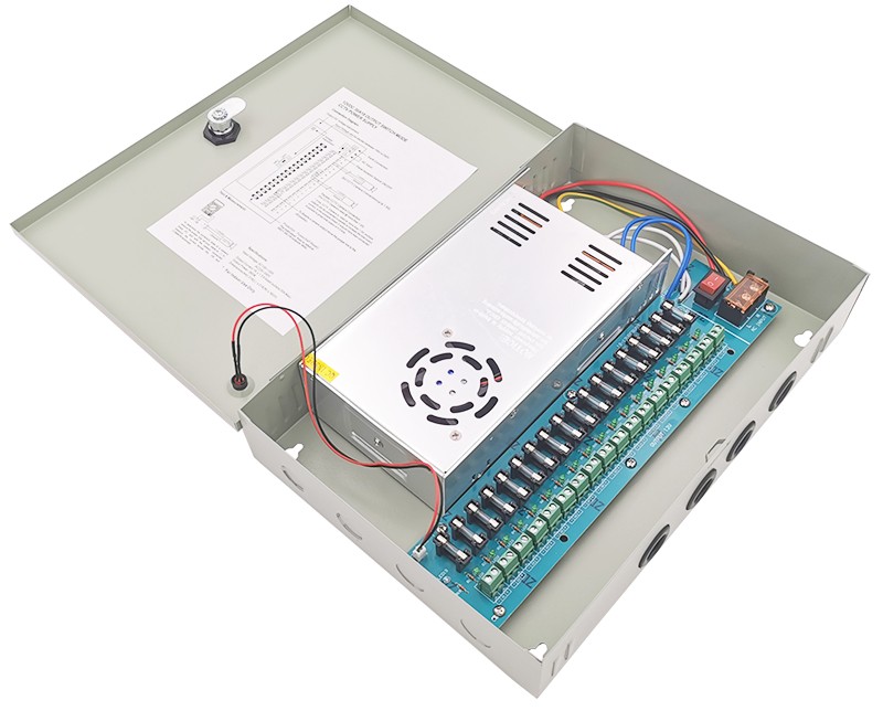 CCTV Power Supply: ZDCP-1230-18