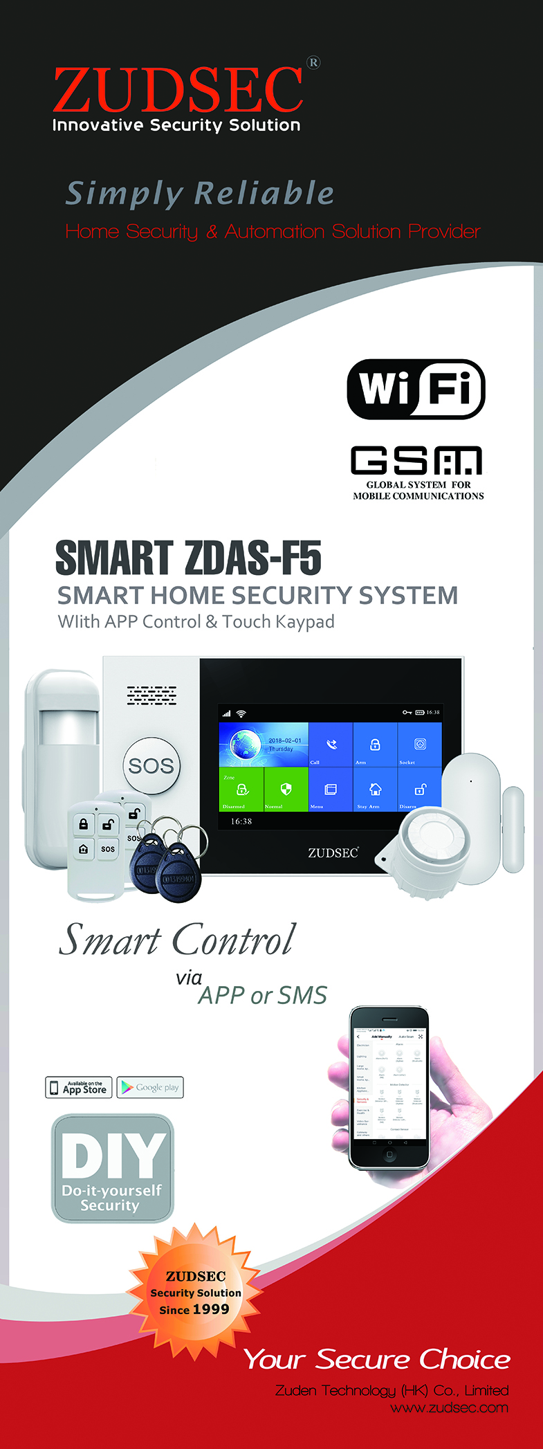 GSM/WiFi Smart Home Security System(图1)