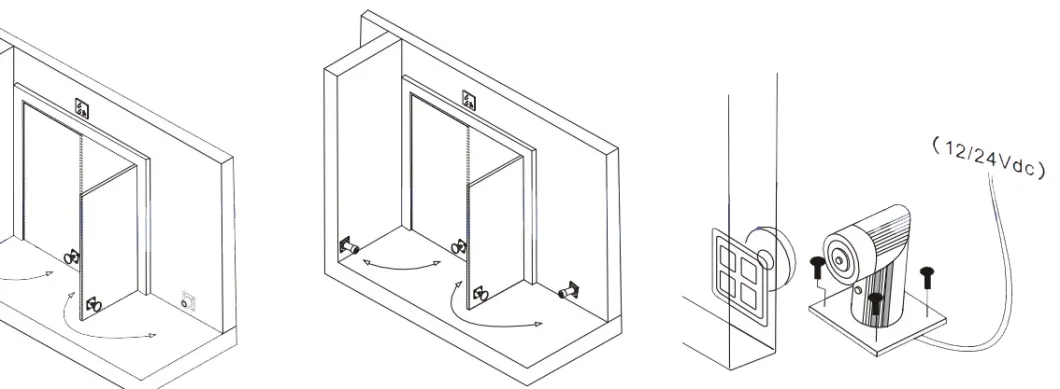 Floor Mount Door Holder(图1)