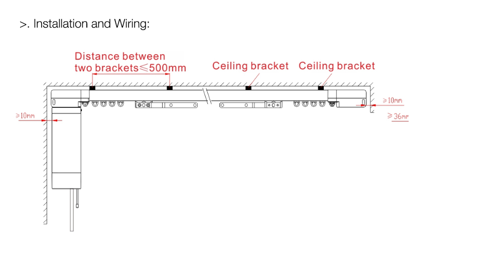 ZigBee/WiFi Smart Curtain Motor(图2)