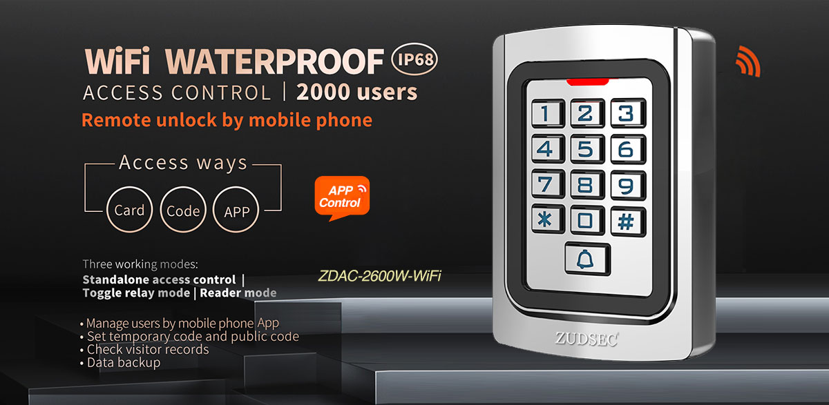 Standalone Metal Access Controller -WiFi Optional(图1)