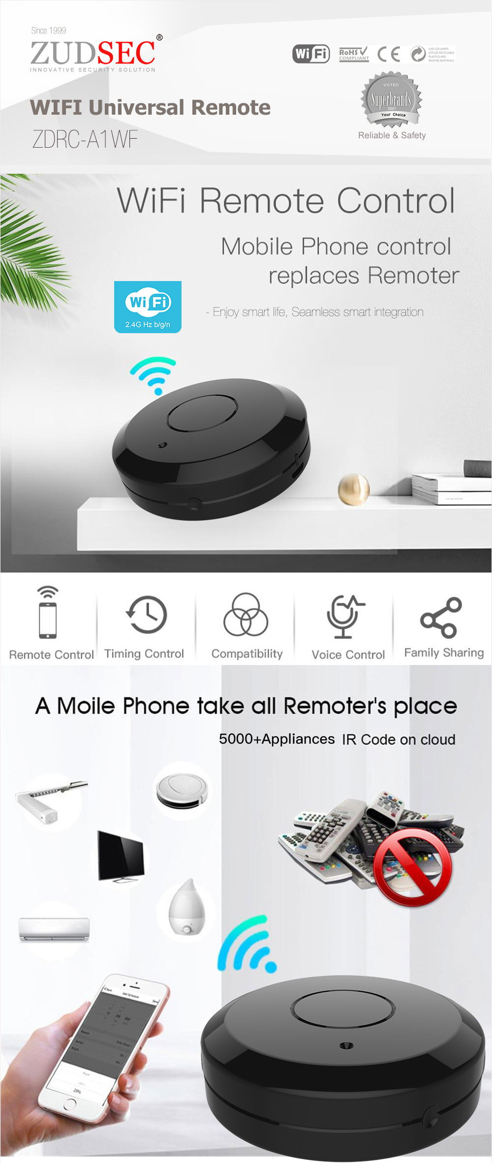 WIFI Universal Remote Control(图1)